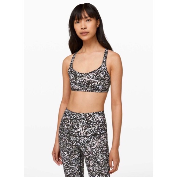 Lululemon Free To Be Bra Wild Floral Spritz Multi - Picture 2 of 4